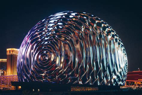 picture of the vegas sphere.